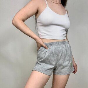 Bozzolo White Ribbed Cropped Top